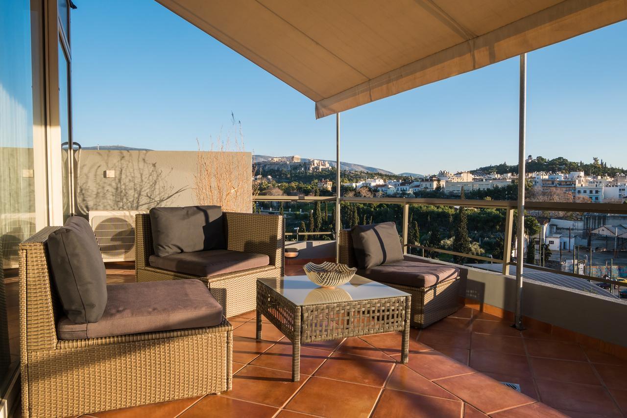 Апартаменты Virgo - Loft With Spectacular View To Acropolis Афины Экстерьер фото