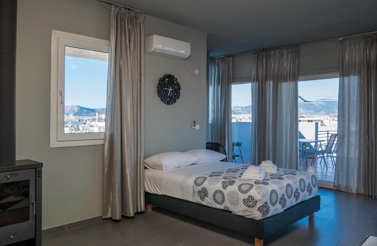 Апартаменты Virgo - Loft With Spectacular View To Acropolis Афины Экстерьер фото