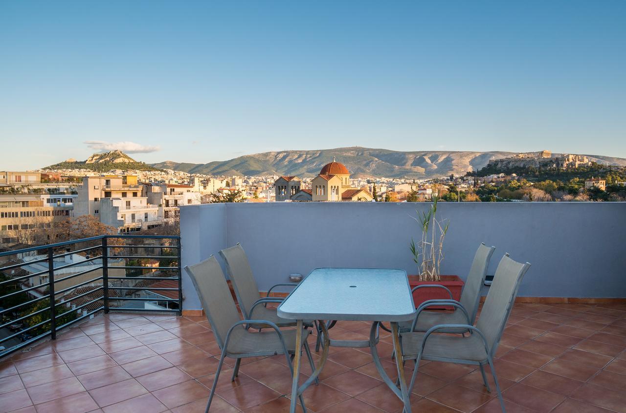 Апартаменты Virgo - Loft With Spectacular View To Acropolis Афины Экстерьер фото